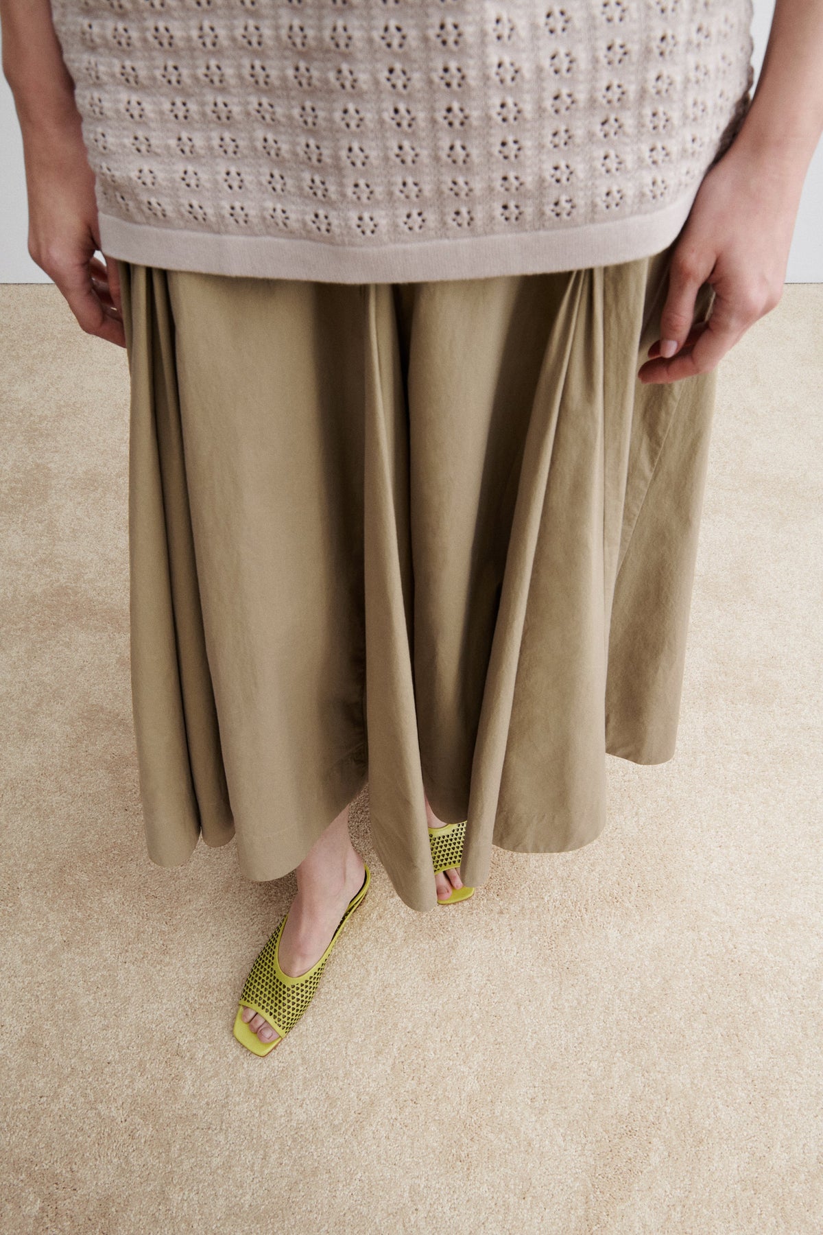 Balant Wedge Mini Punch Citron - Rachel Comey