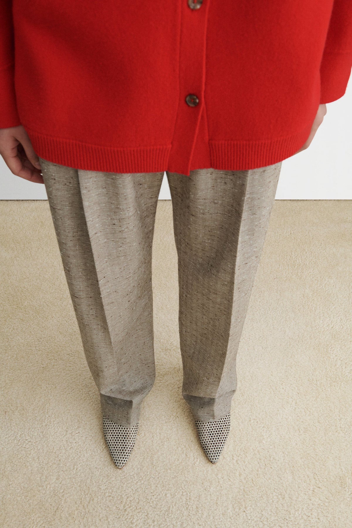 Alder Mule (Mini Punch) Ecru - Rachel Comey