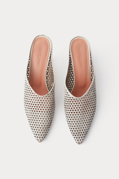 Alder Mule (Mini Punch) Ecru - Rachel Comey