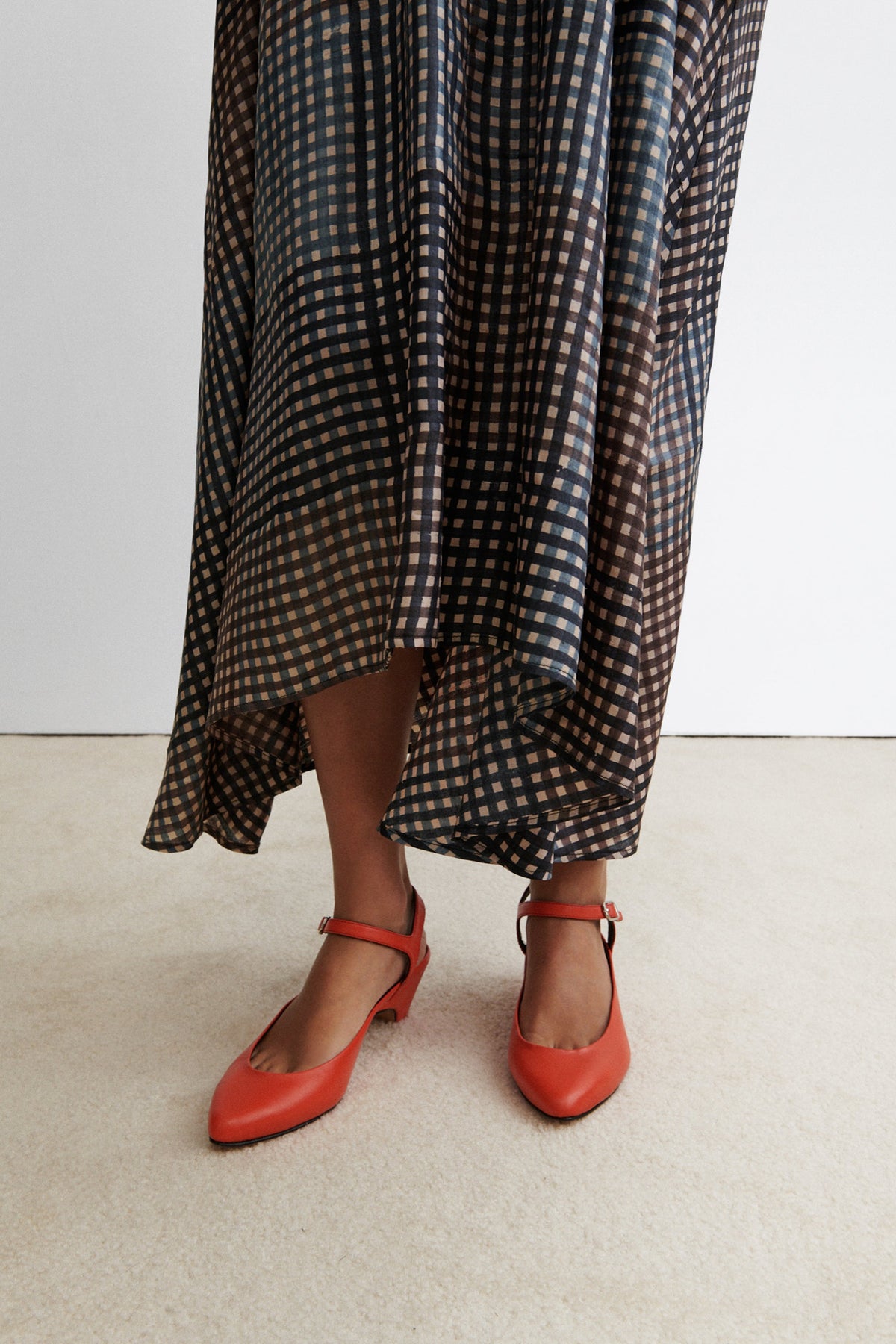 Danes Kitten Heel Orange - Rachel Comey