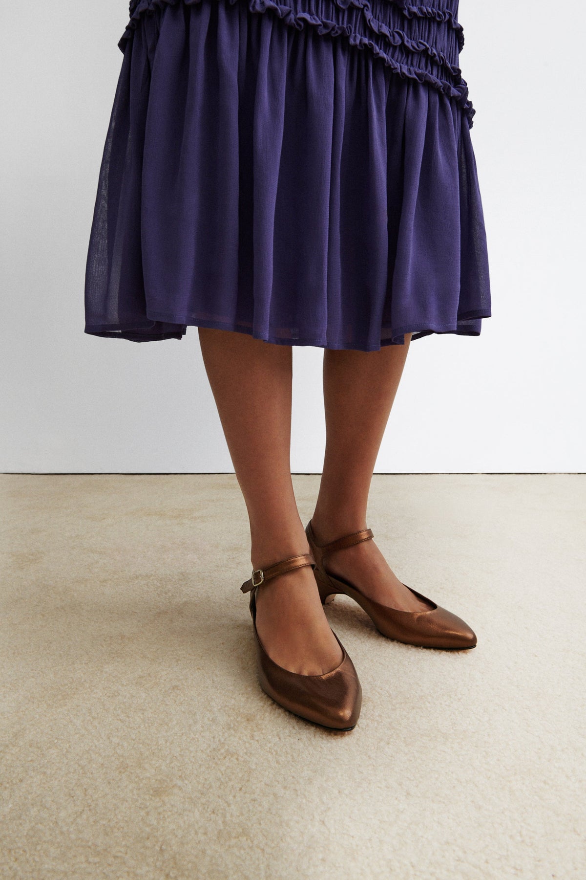 Danes Kitten Heel Bronze - Rachel Comey