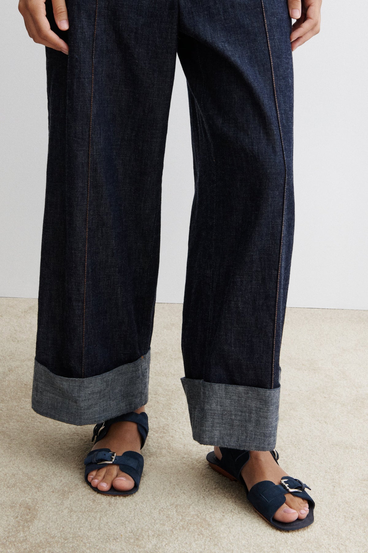 Richie Sandal Dark Indigo - Rachel Comey