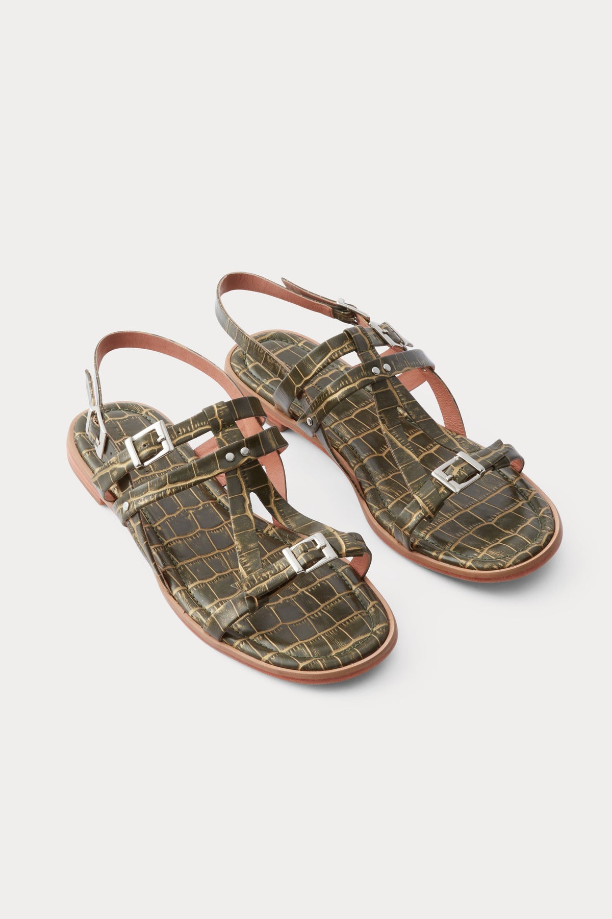 Olstead Sandal Black Gold - Rachel Comey