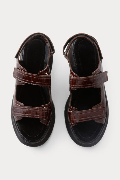 Orro Sandal Chestnut - Rachel Comey