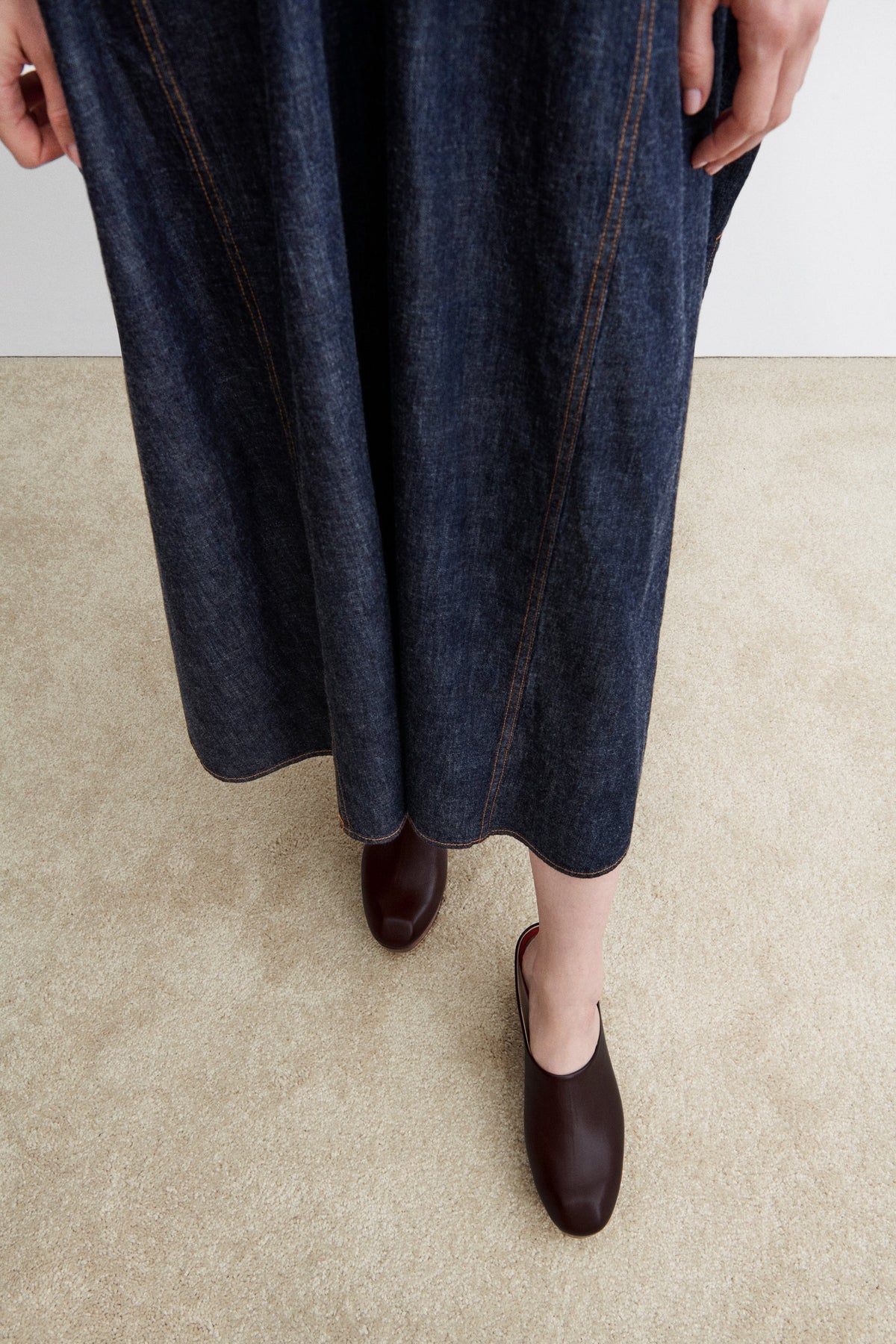 Mai Clog Mule Auburn - Rachel Comey