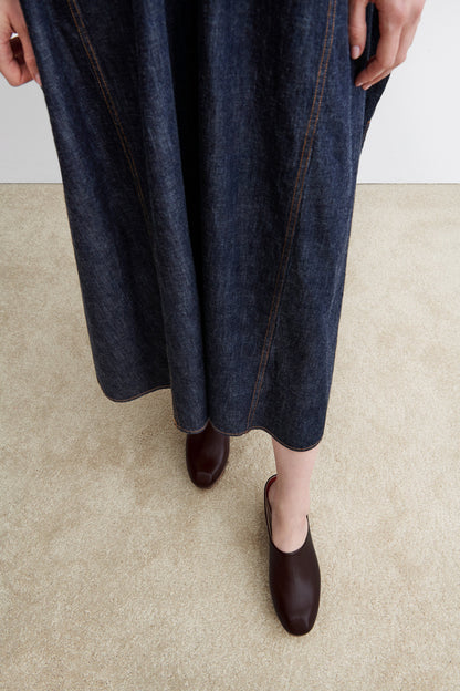 Mai Clog Mule Auburn - Rachel Comey