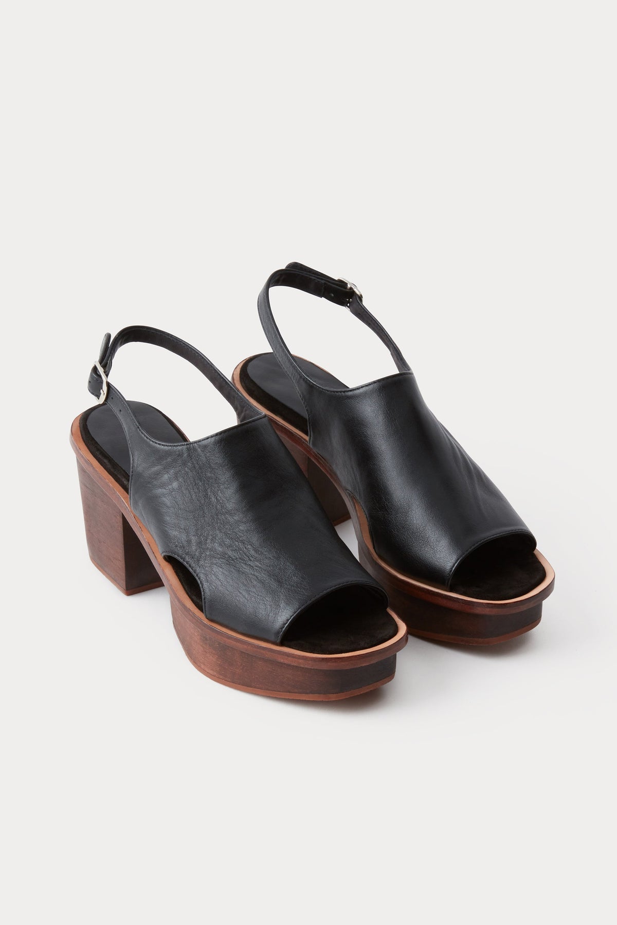 Sesley Sling Back Sandal Black - Rachel Comey