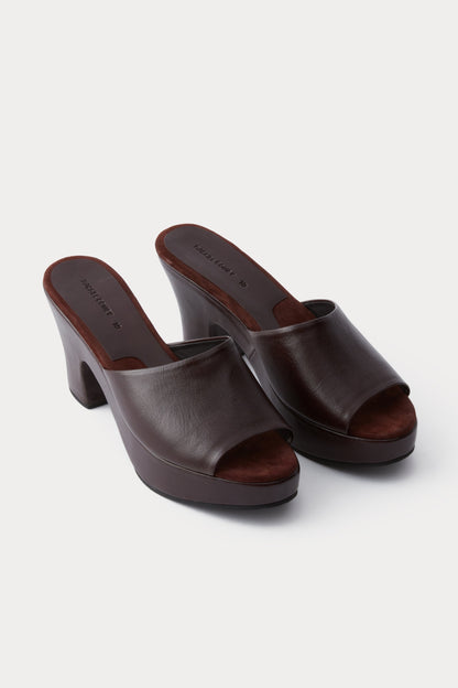 Pryce Clog Auburn - Rachel Comey