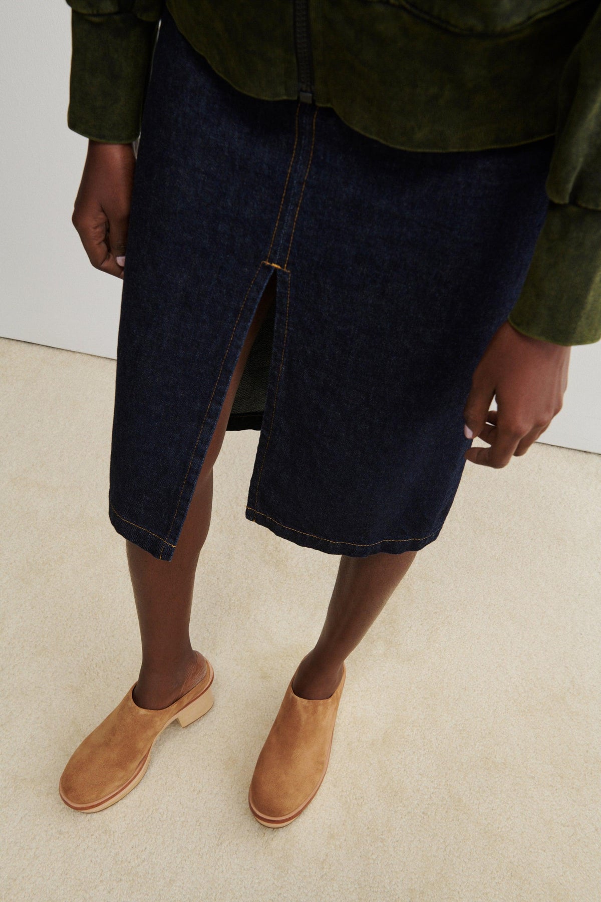Sesley Clog Dark Indigo - Rachel Comey