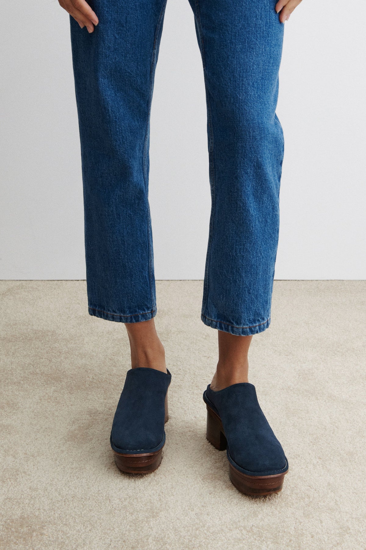 Sesley Clog Dark Indigo - Rachel Comey