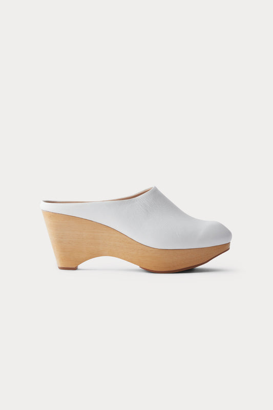 Mai Clog Mule White - Rachel Comey