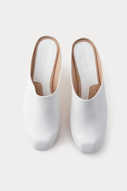 Mai Clog Mule White - Rachel Comey