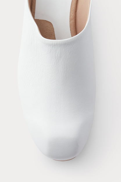 Mai Clog Mule White - Rachel Comey