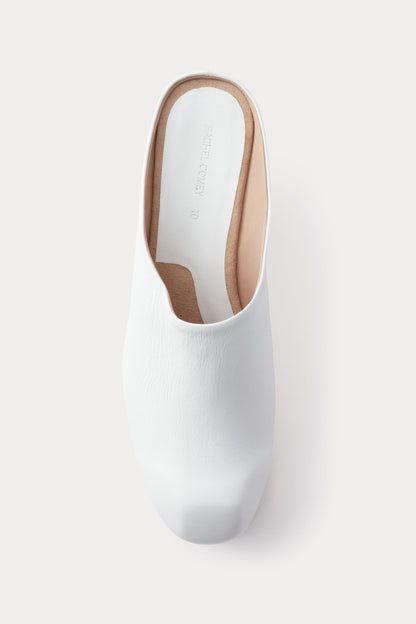 Mai Clog Mule White - Rachel Comey