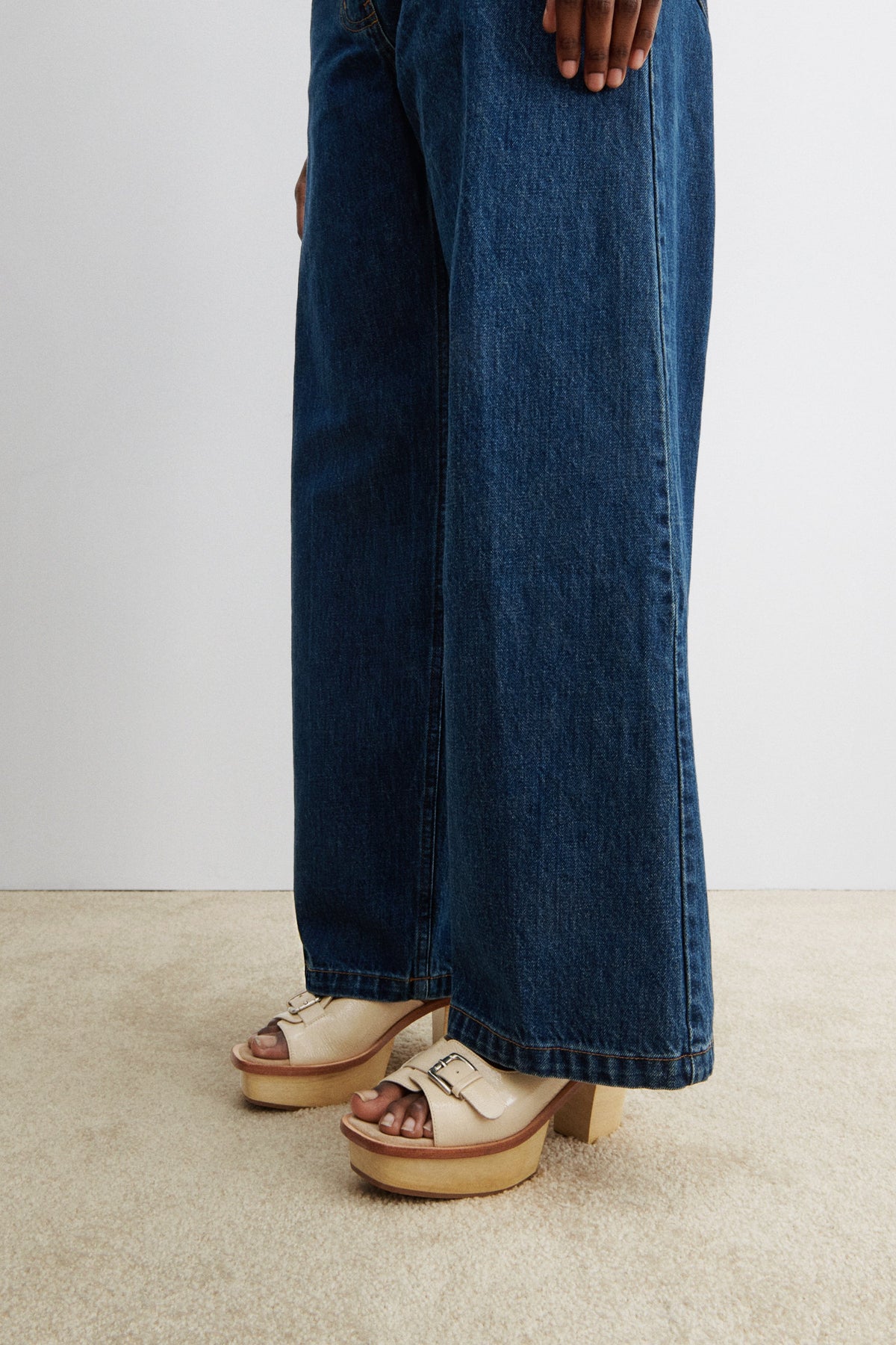 Sesley Sandal Clog Champagne - Rachel Comey