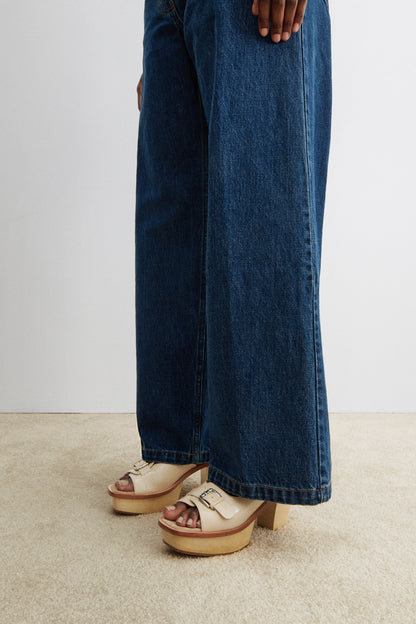 Sesley Sandal Clog Champagne - Rachel Comey