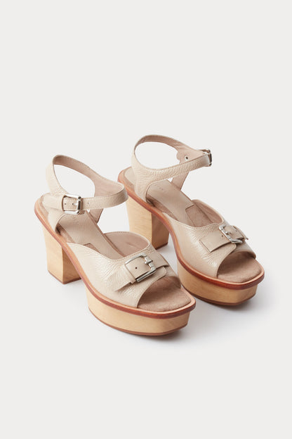 Sesley Sandal Clog Champagne - Rachel Comey