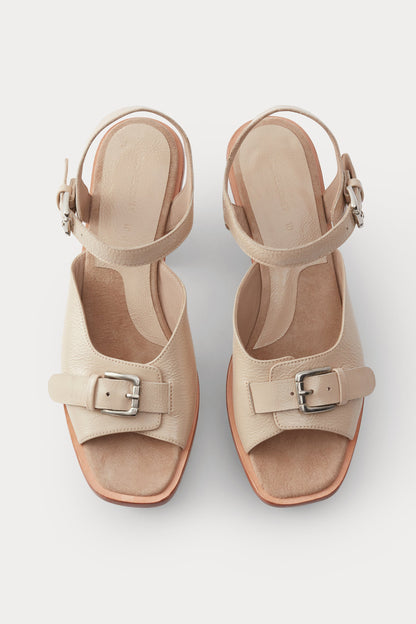 Sesley Sandal Clog Champagne - Rachel Comey