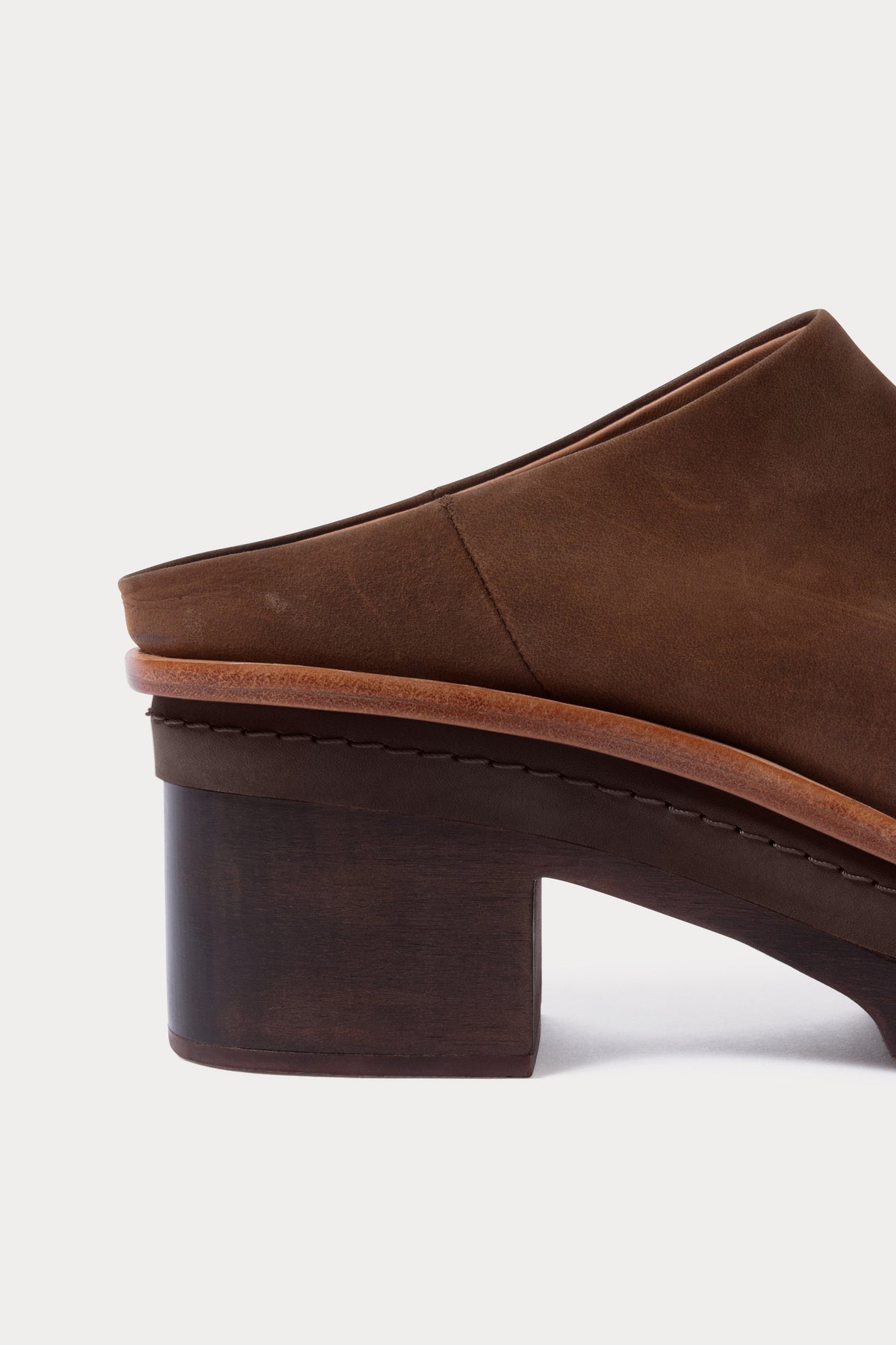 Sesley Clog Chestnut - Rachel Comey
