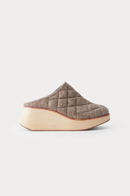 Sesley Rocking Mule Grey Melange - Rachel Comey