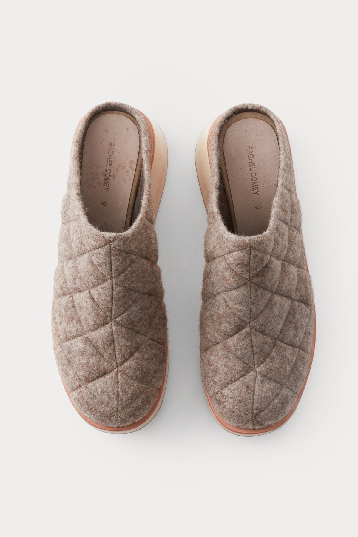 Sesley Rocking Mule Grey Melange - Rachel Comey