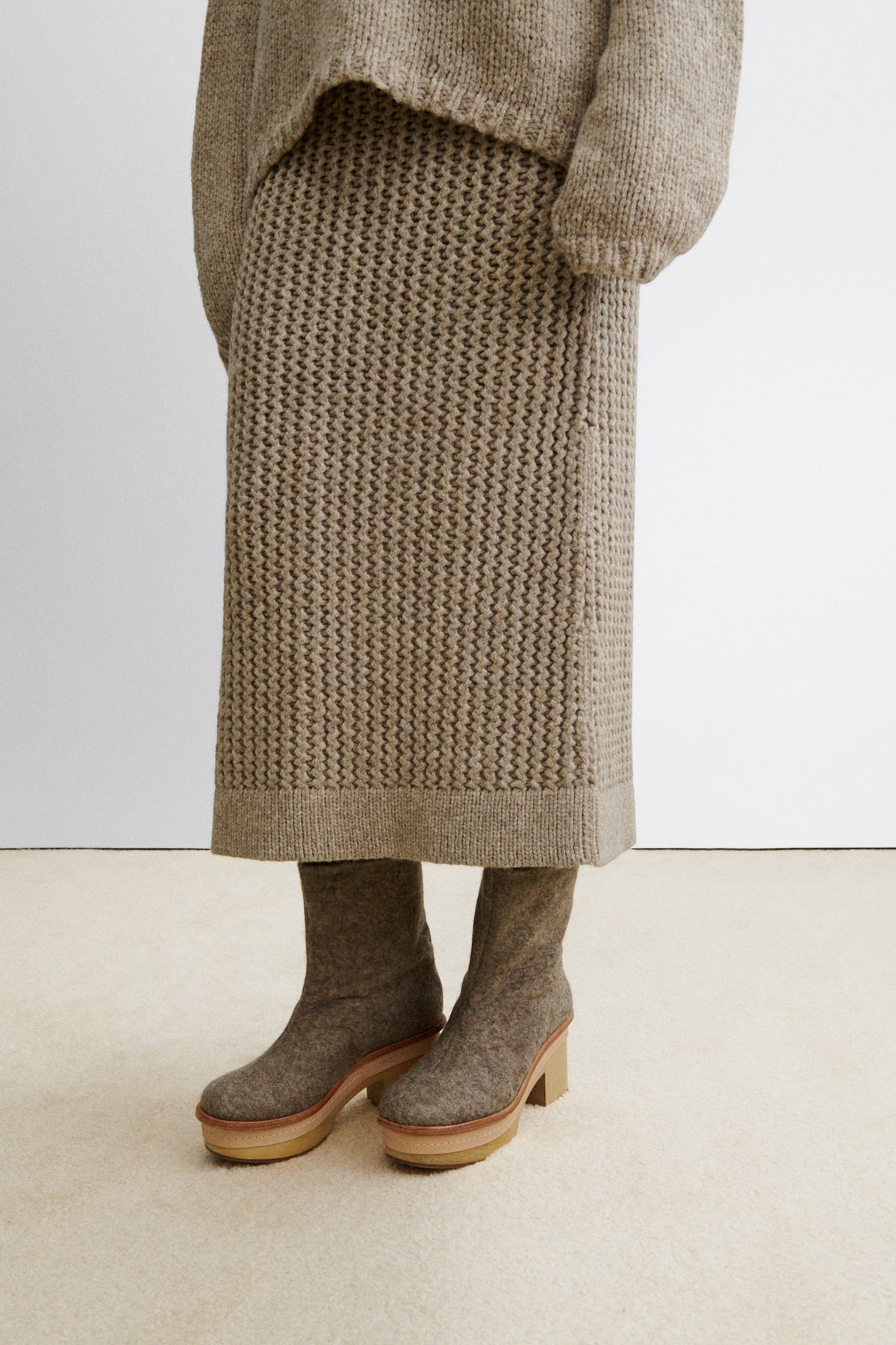 Sesley Boot Grey Melange - Rachel Comey