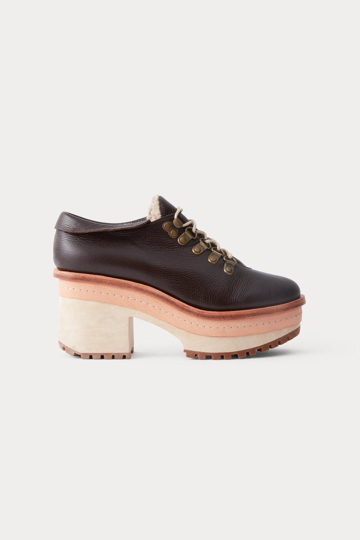 Shale Clog Dark Chocolate - Rachel Comey