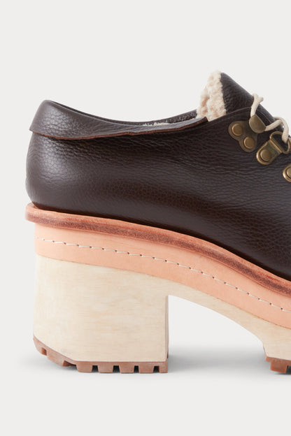 Shale Clog Dark Chocolate - Rachel Comey
