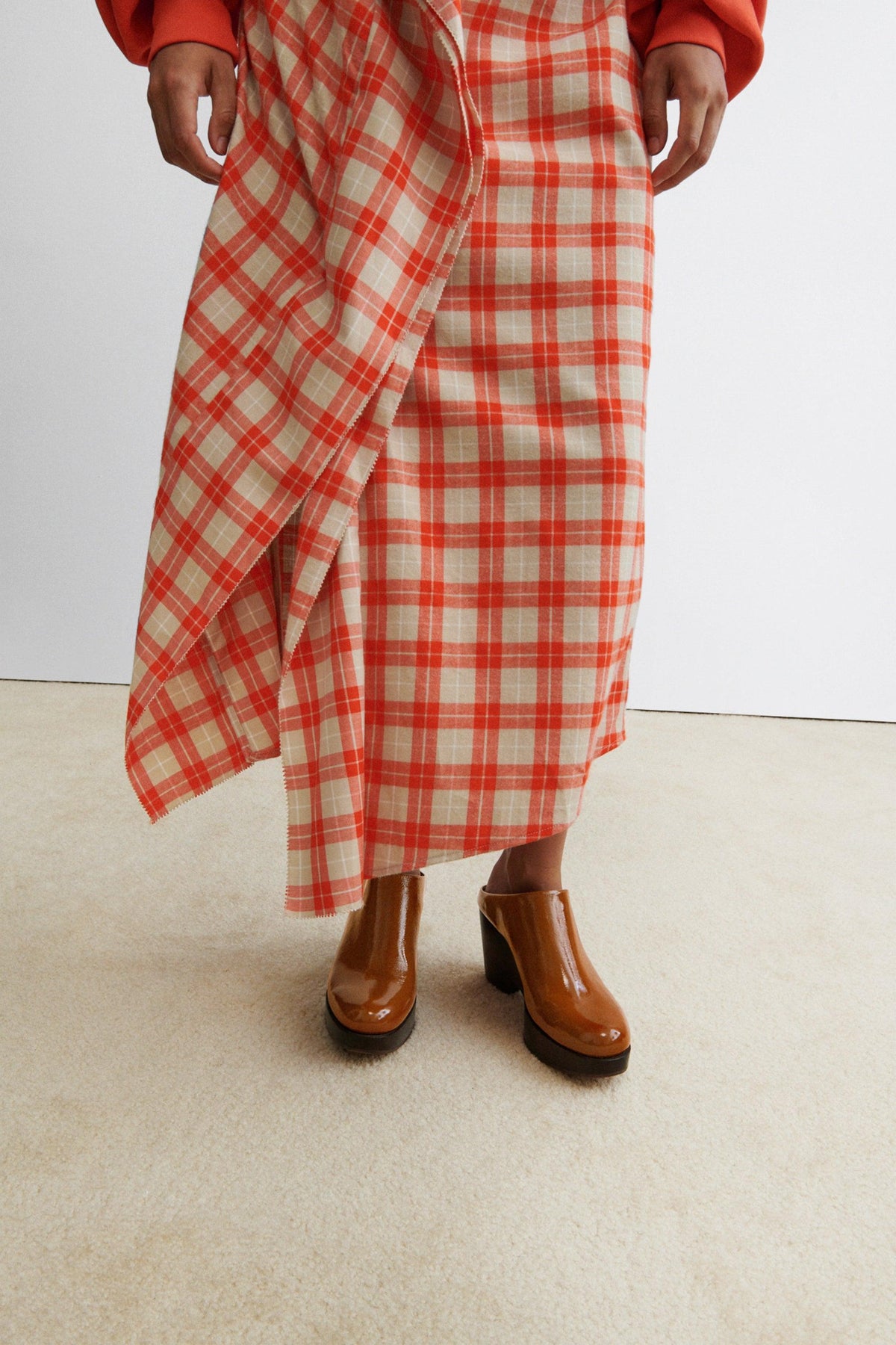 Gammon Clog Russet - Rachel Comey