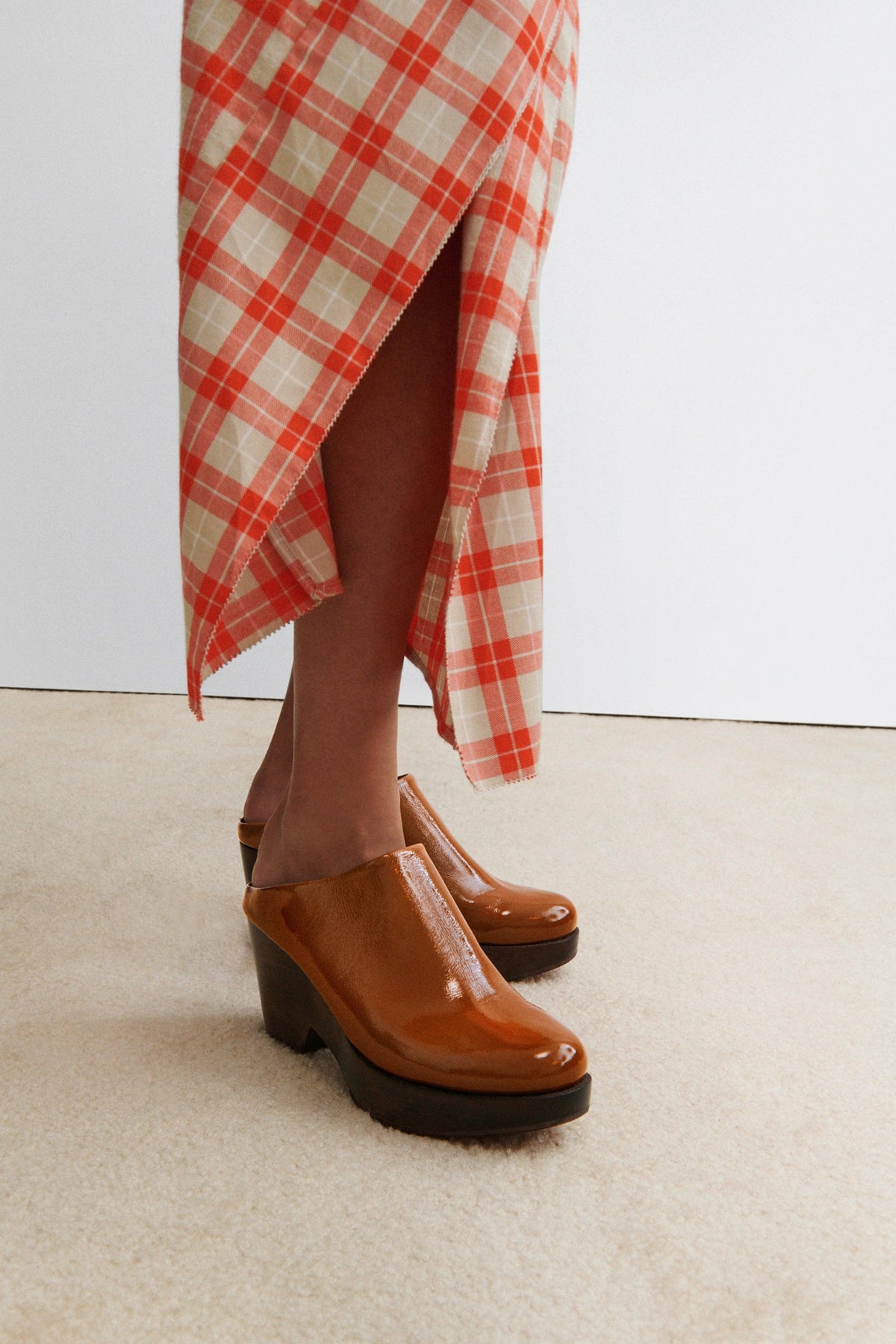 Gammon Clog Russet - Rachel Comey