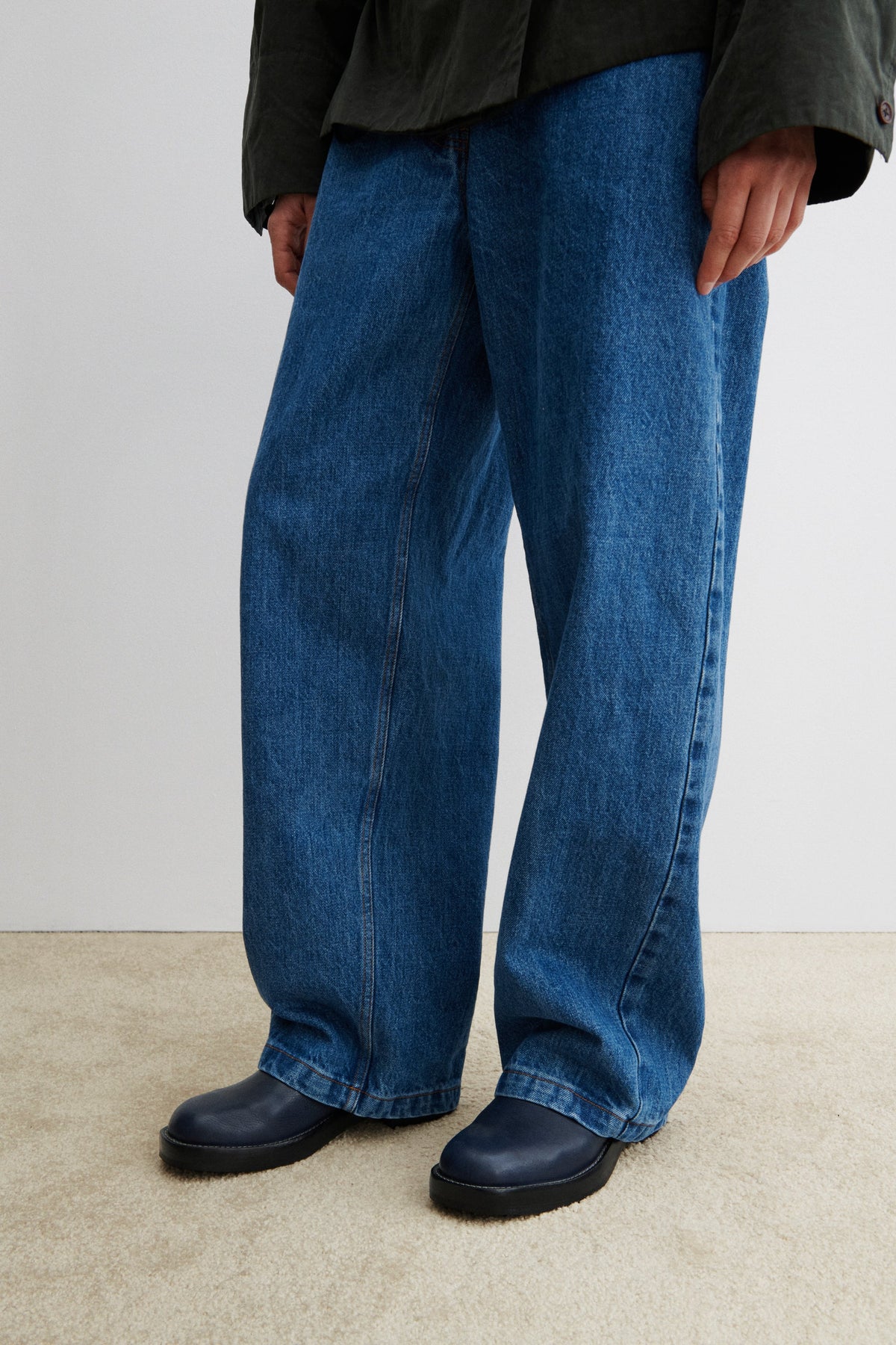 Guzzi Boot Dark Indigo - Rachel Comey