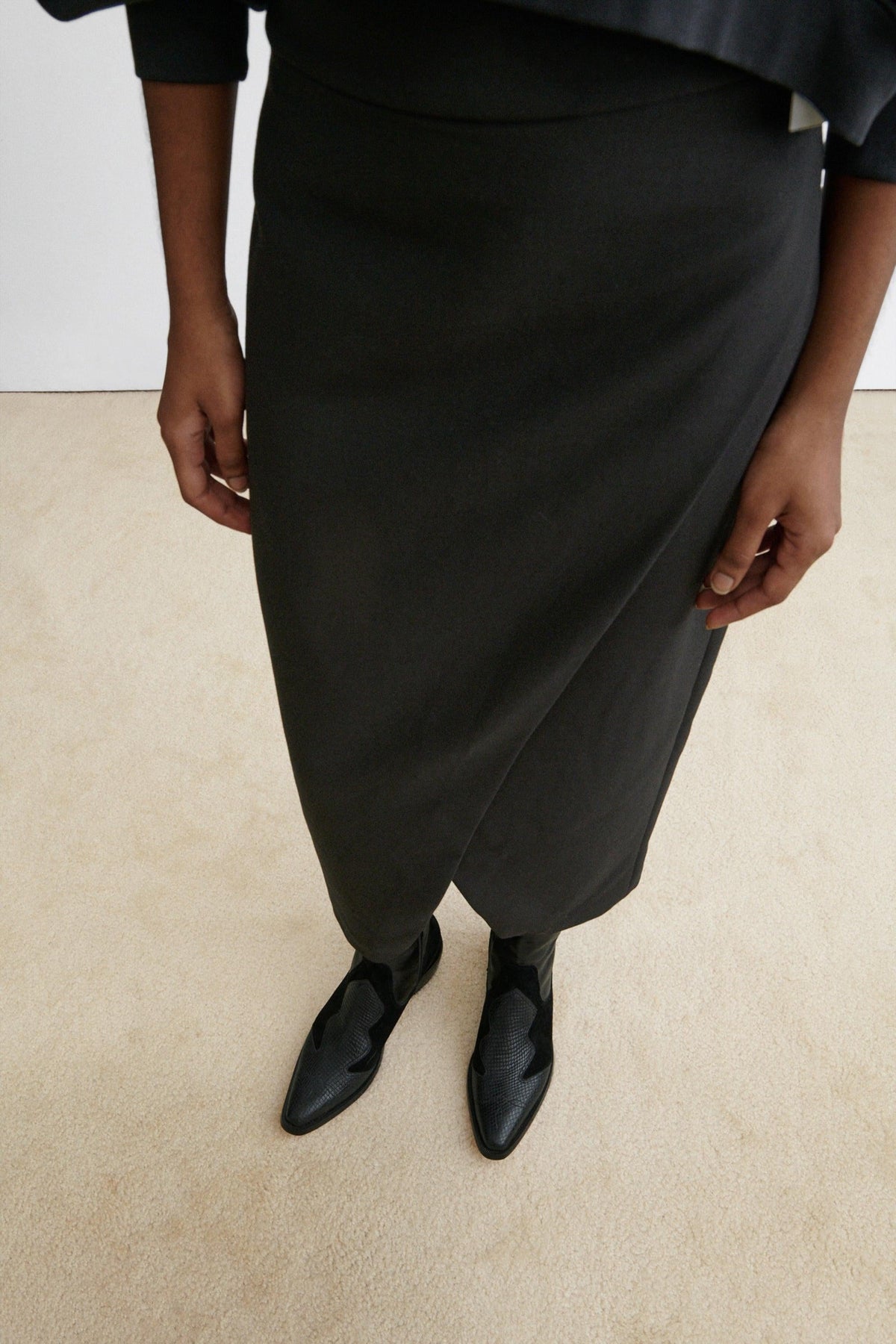 Low Winnie Boot Black - Rachel Comey