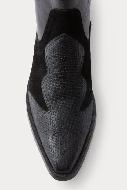 Low Winnie Boot Black - Rachel Comey