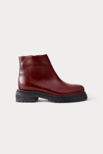 Dailey Lug Bootie Merlot - Rachel Comey
