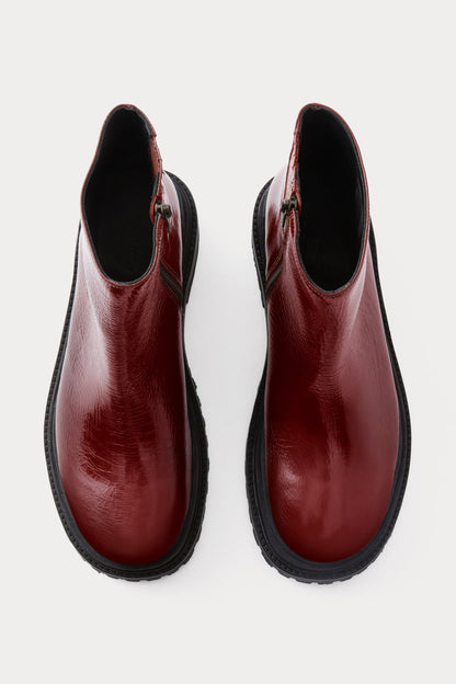 Dailey Lug Bootie Merlot - Rachel Comey