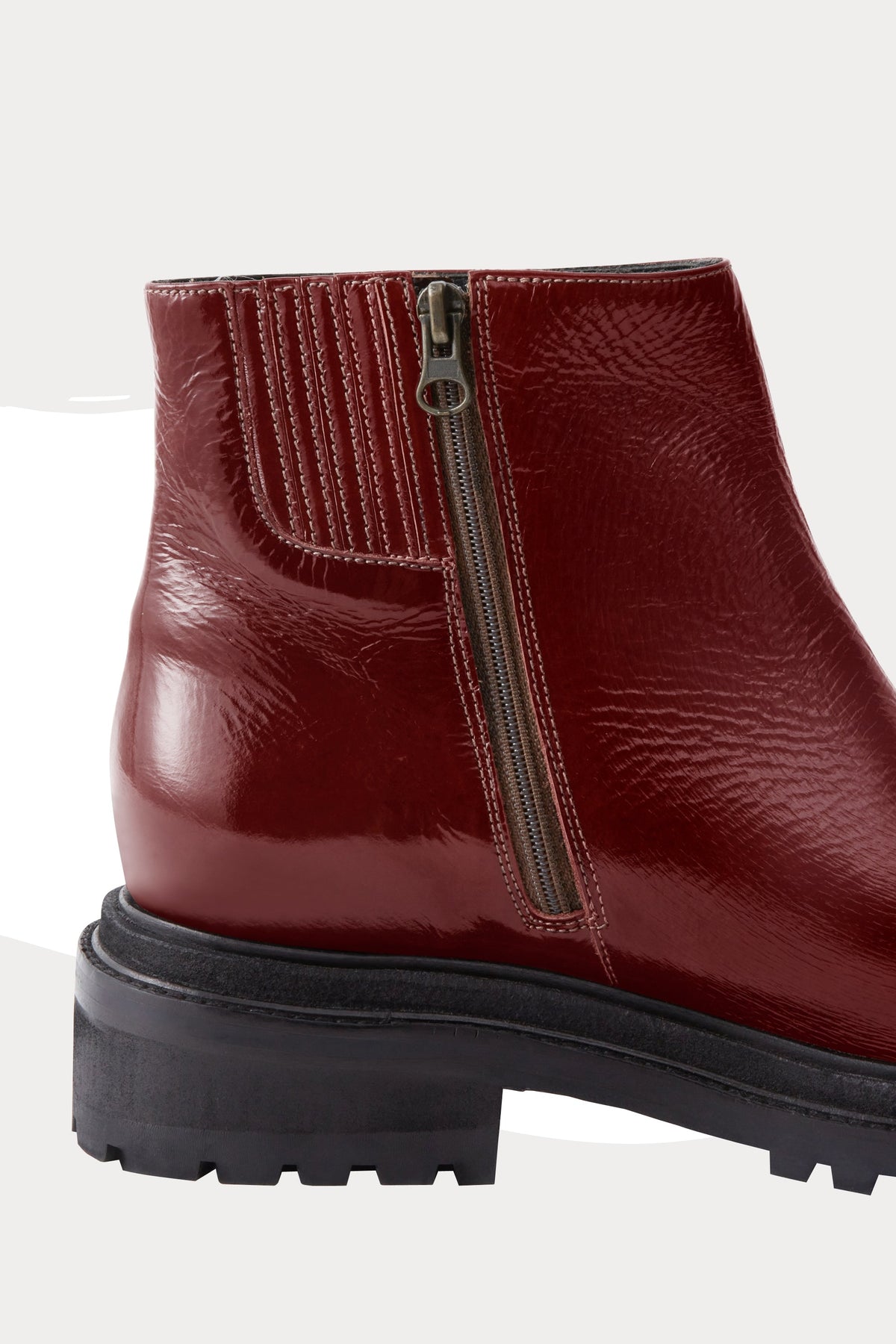 Dailey Lug Bootie Merlot - Rachel Comey