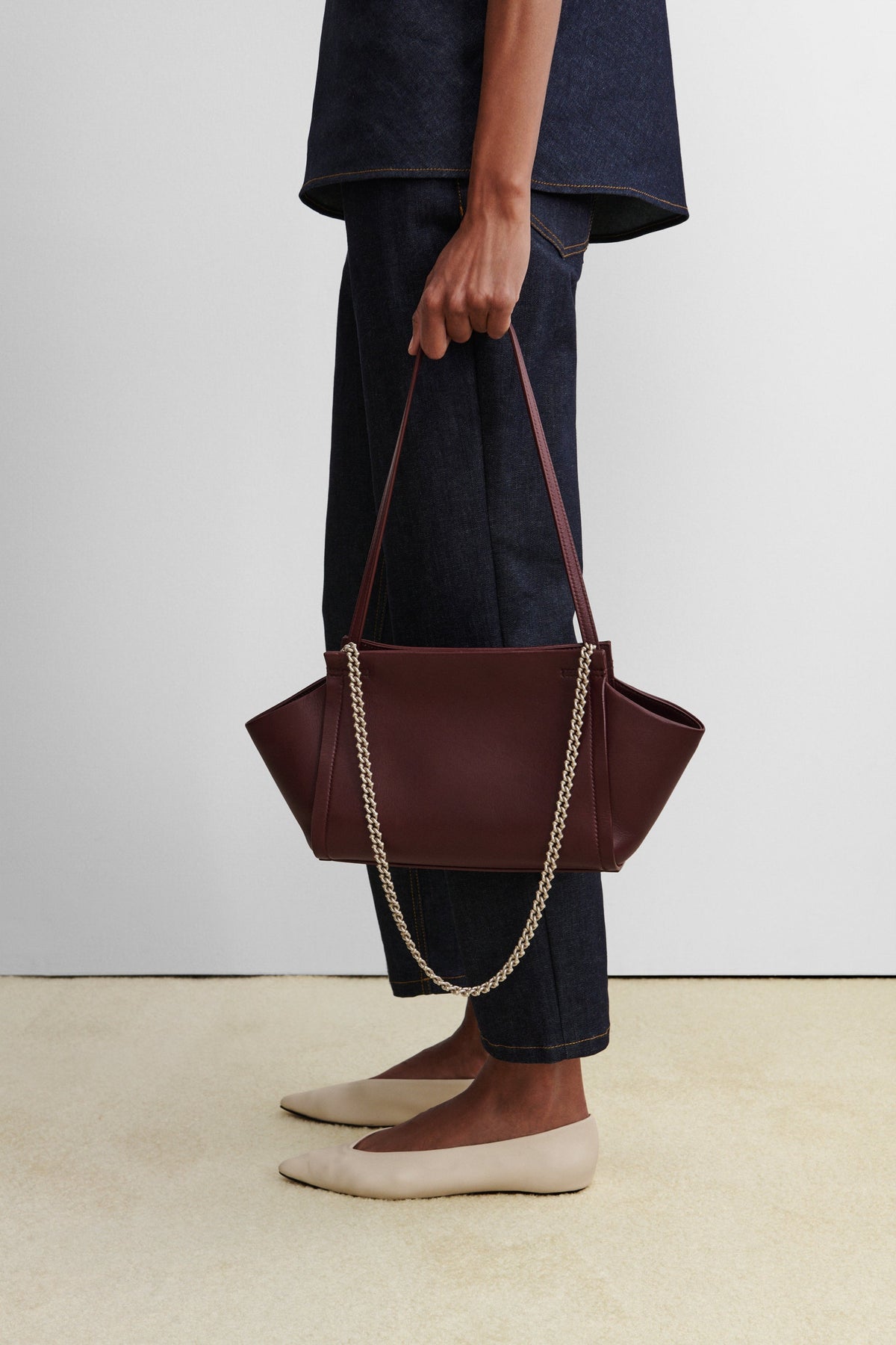 Journey Shoulder Bag Merlot - Rachel Comey