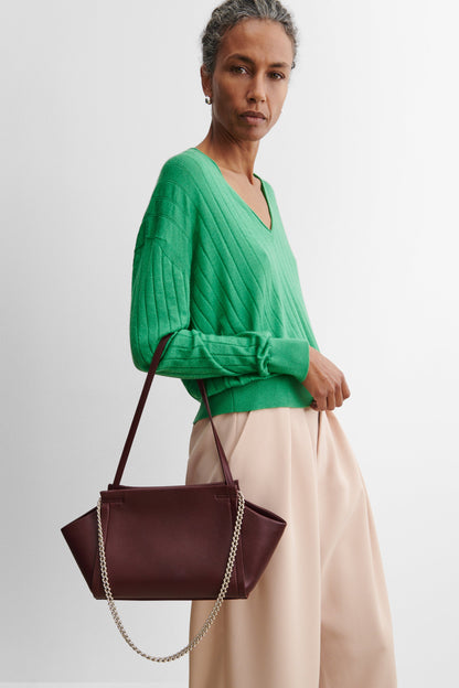 Journey Shoulder Bag Merlot - Rachel Comey