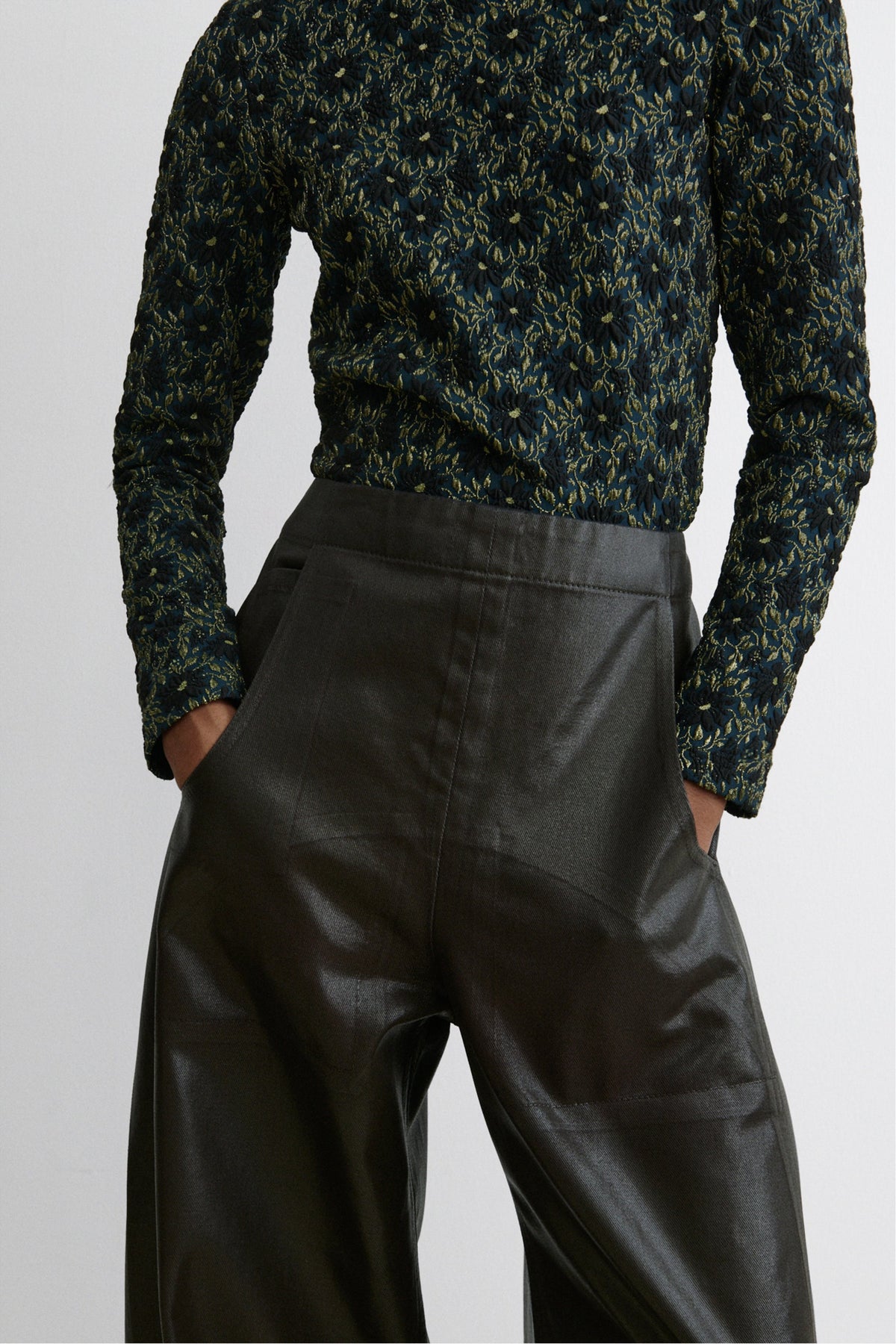 Tany Pant Auburn-Black - Rachel Comey