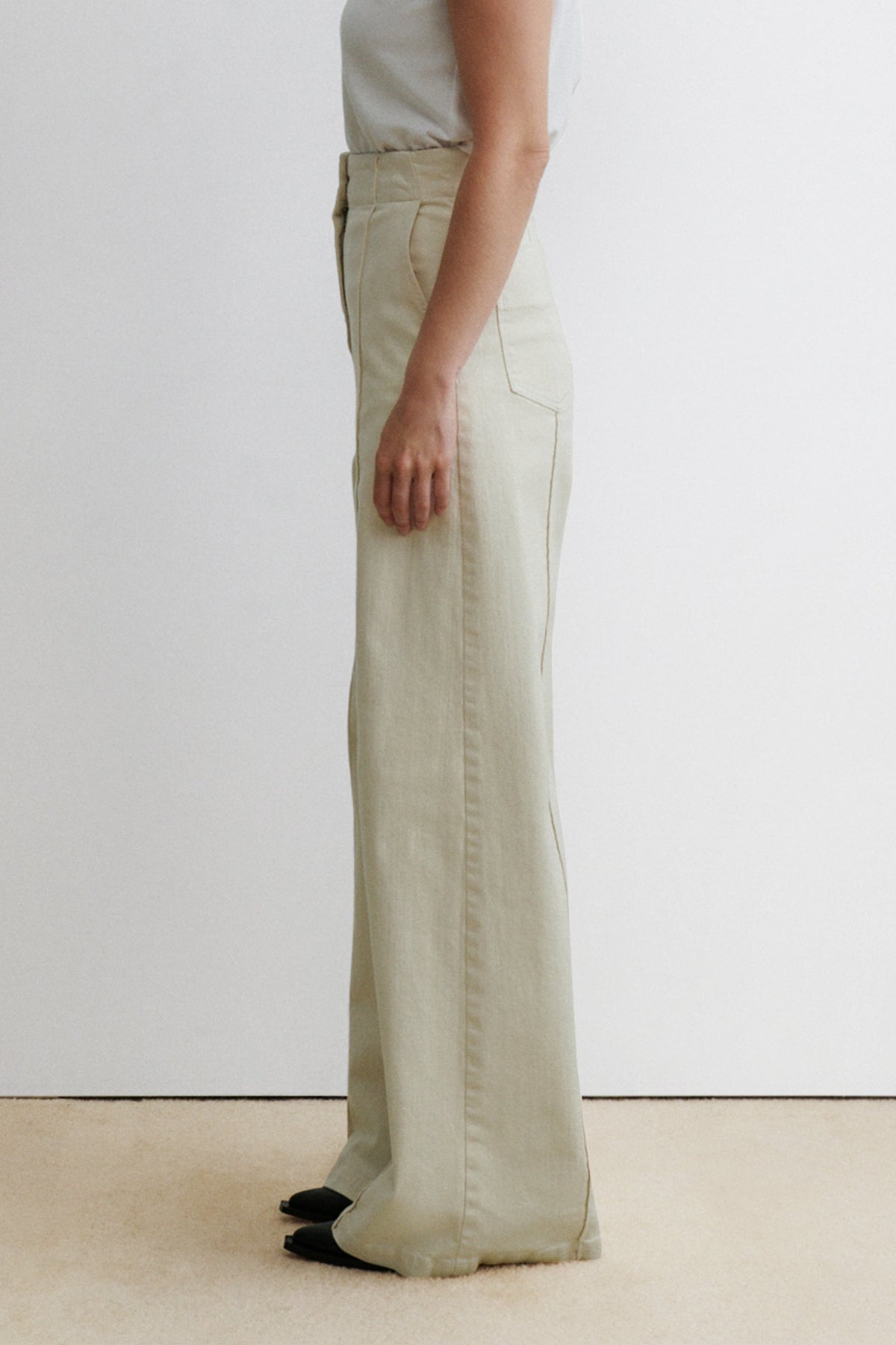 Lanett Pant Dirty White - Rachel Comey