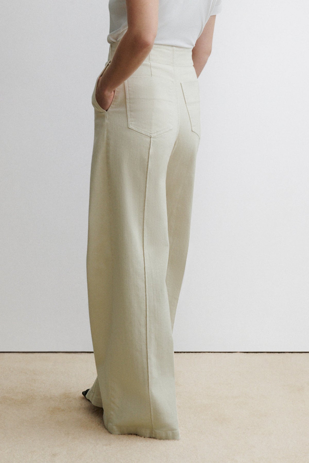 Lanett Pant Dirty White - Rachel Comey