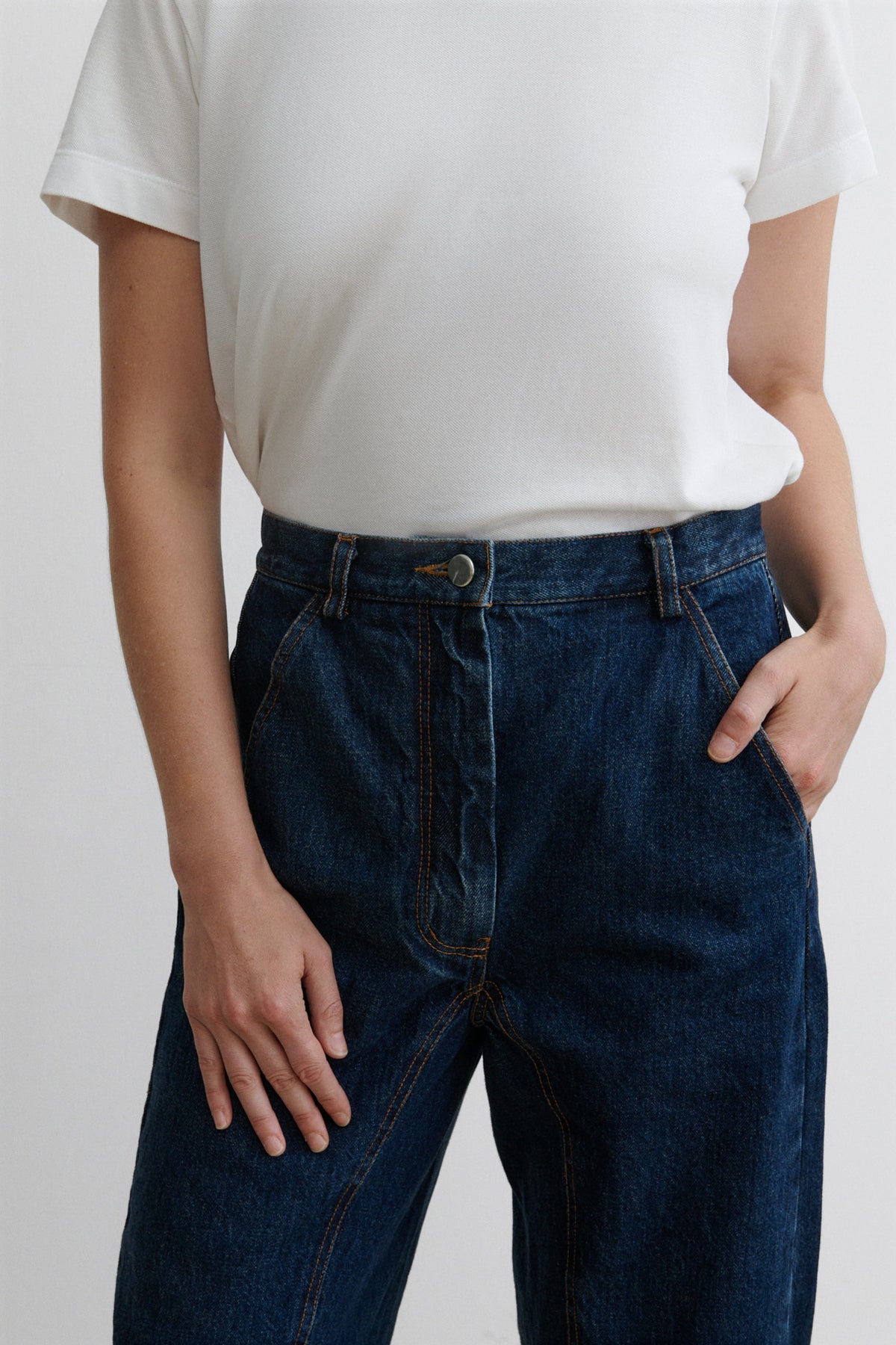 Zveda Pant Muddy Indigo - Rachel Comey