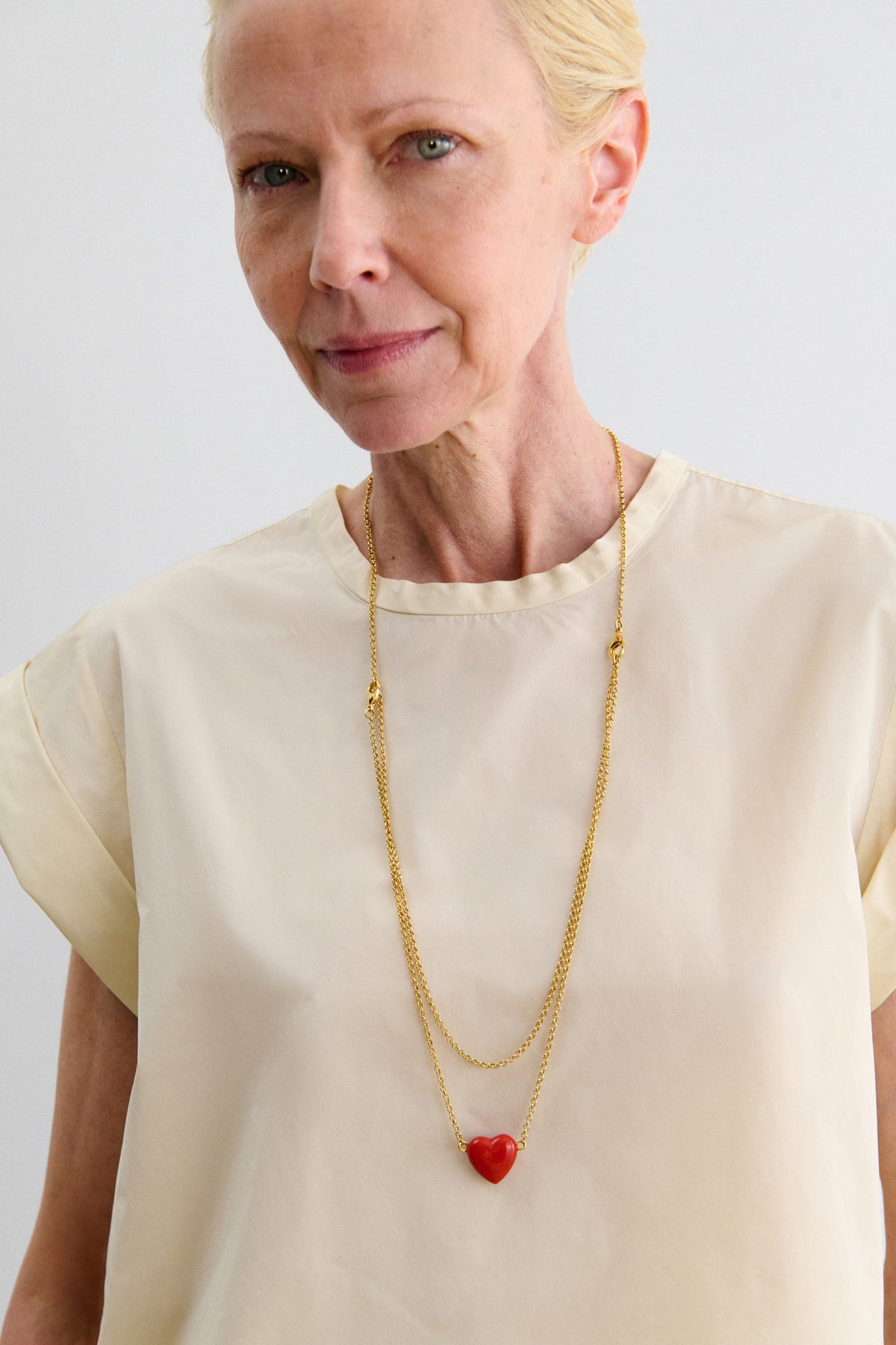 Harmour XL Necklace Cream - Rachel Comey