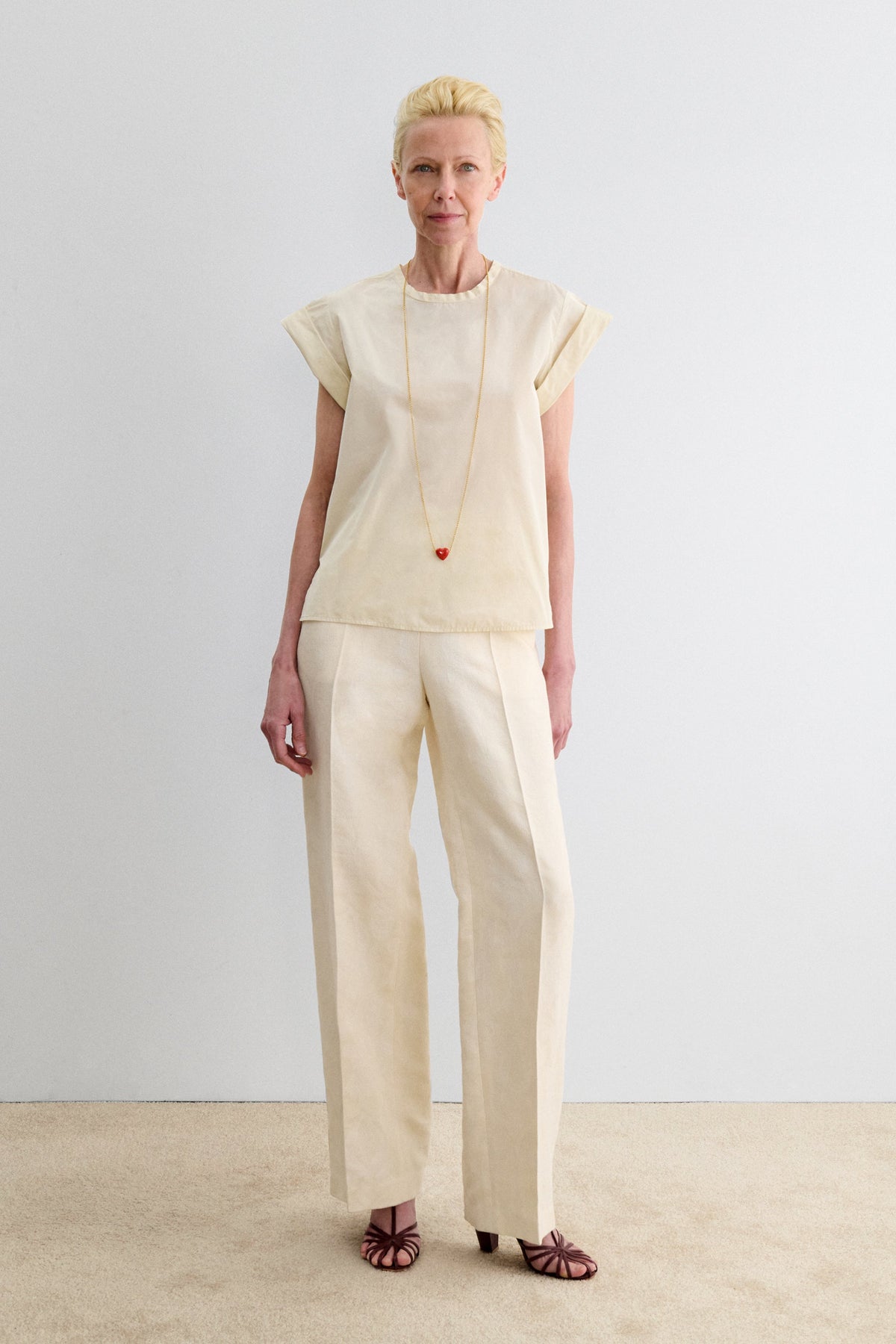 Harmour XL Necklace Cream - Rachel Comey