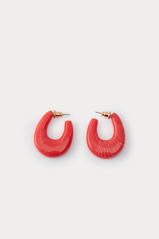Isle Earring Coral Multi - Rachel Comey