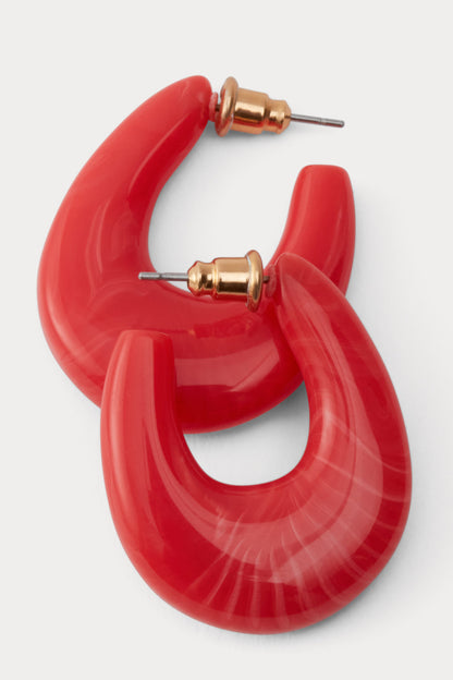 Isle Earring Coral Multi - Rachel Comey