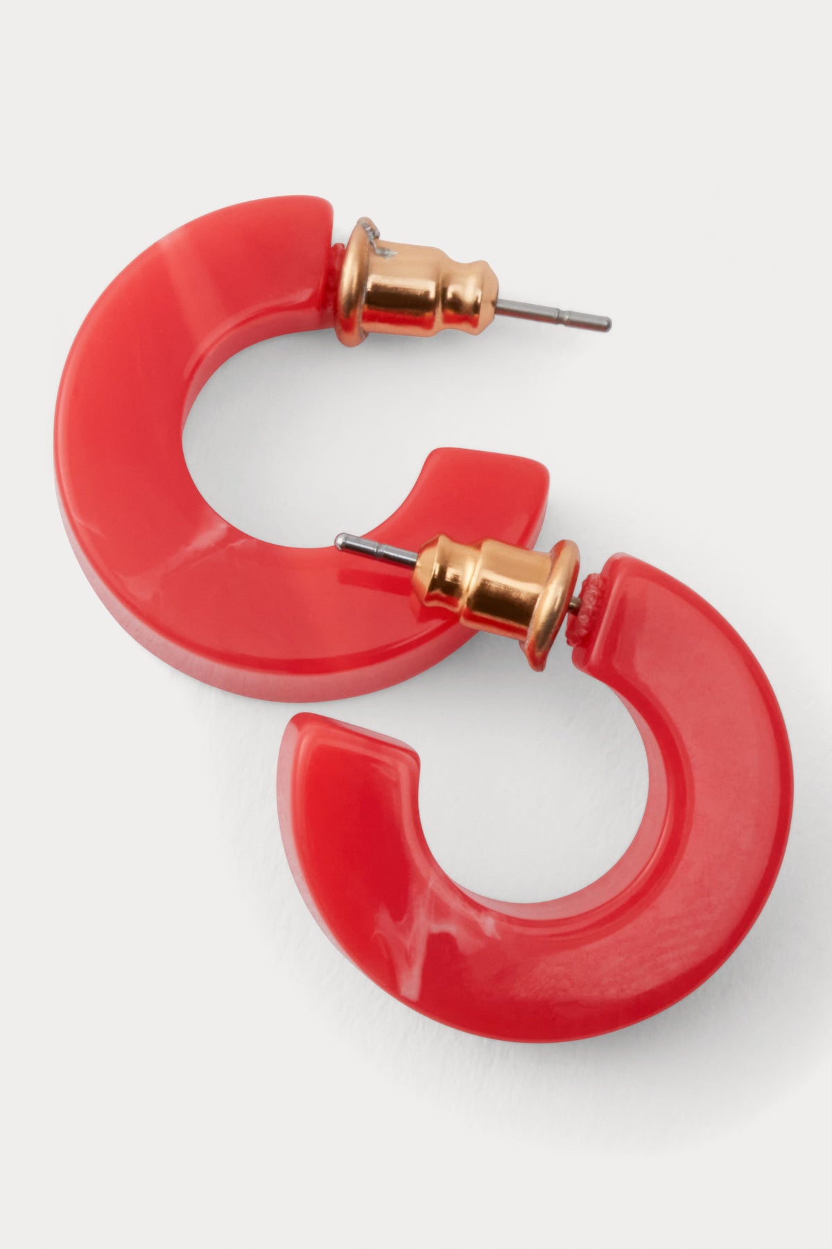 Cuba Earring Dark Tortoise - Rachel Comey