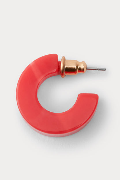 Cuba Earring Dark Tortoise - Rachel Comey