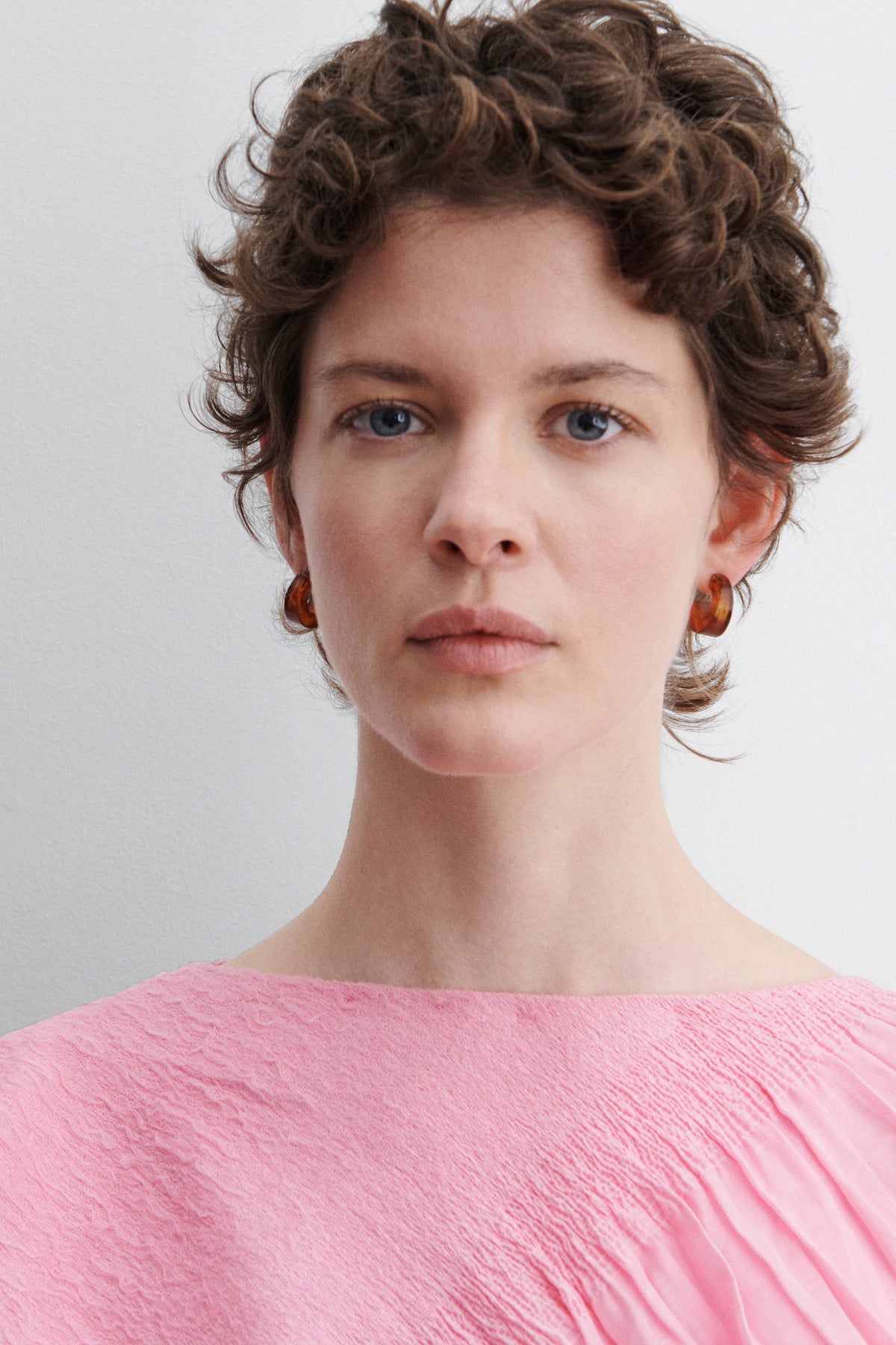 Cuba Earring Dark Tortoise - Rachel Comey