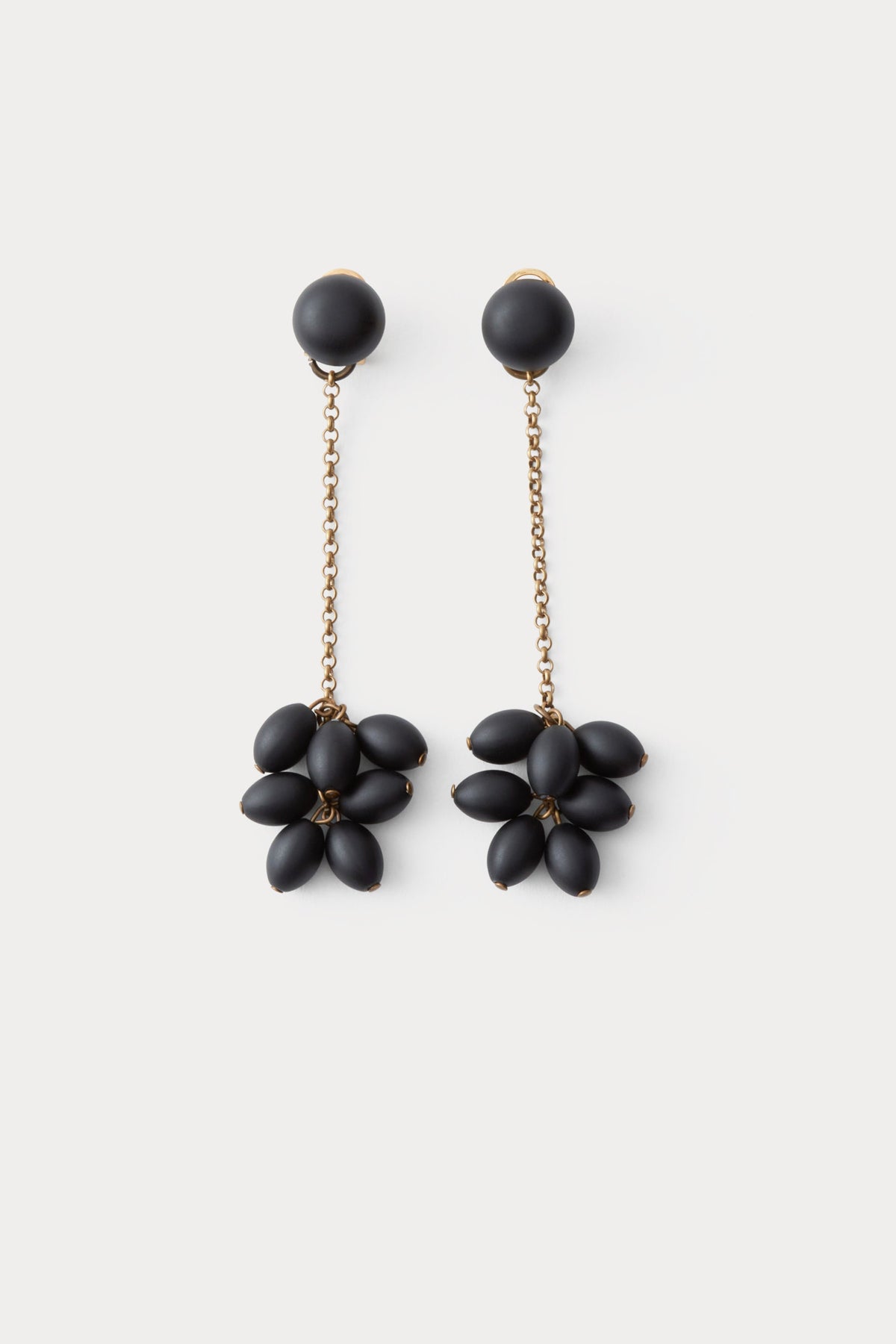 Laurel Drop Earring Matte Black - Rachel Comey